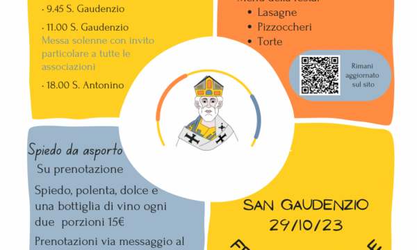 Festa Patronale San Gaudenzio 2023